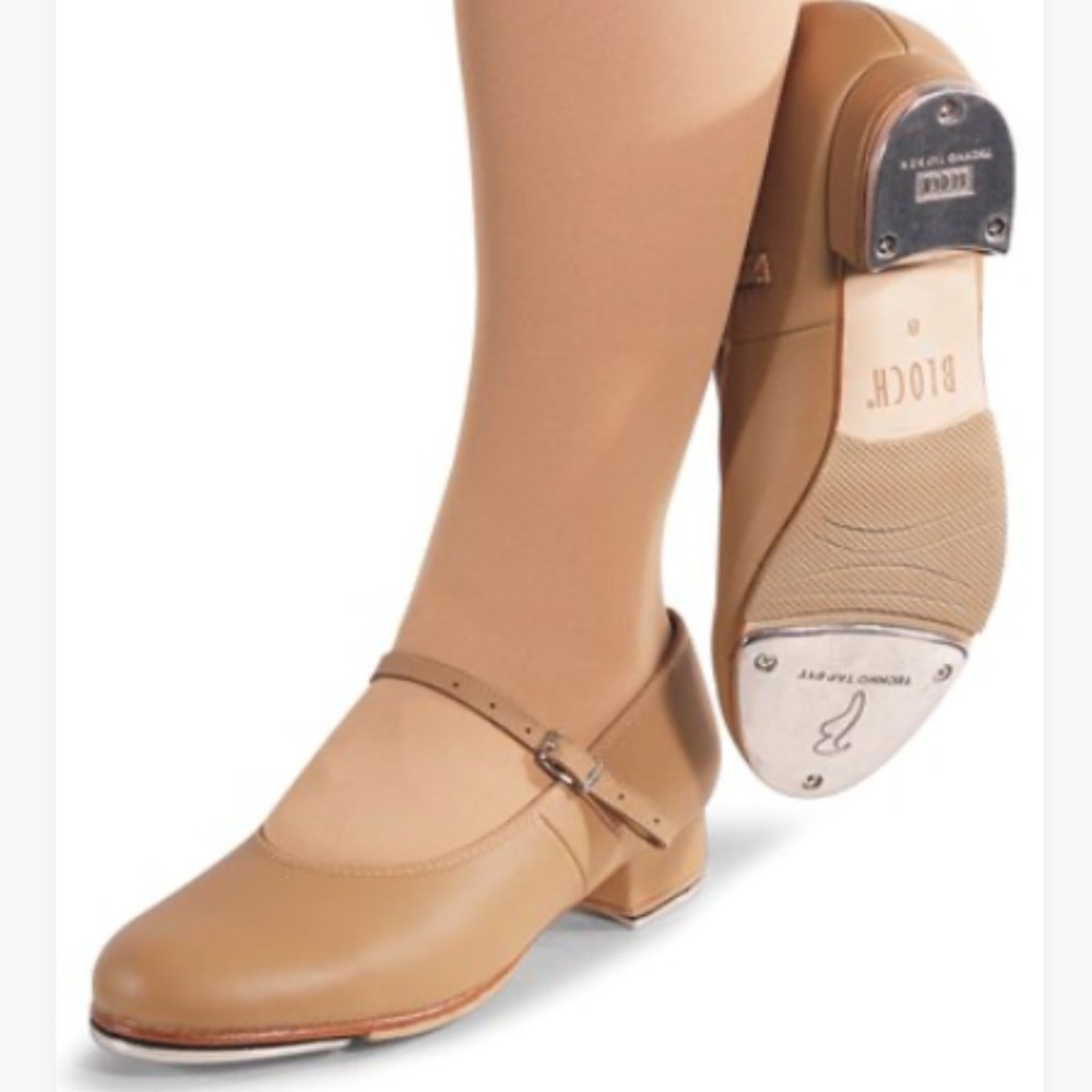 Bloch Tap Ladies Tap Shoe S0302 MaryJane Tan